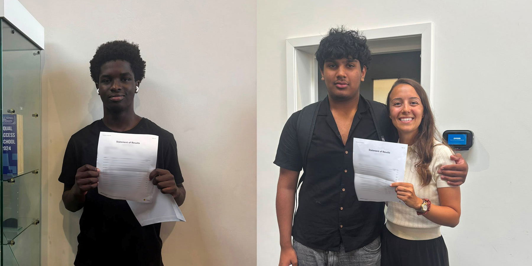 Proud celebrations following GCSE results